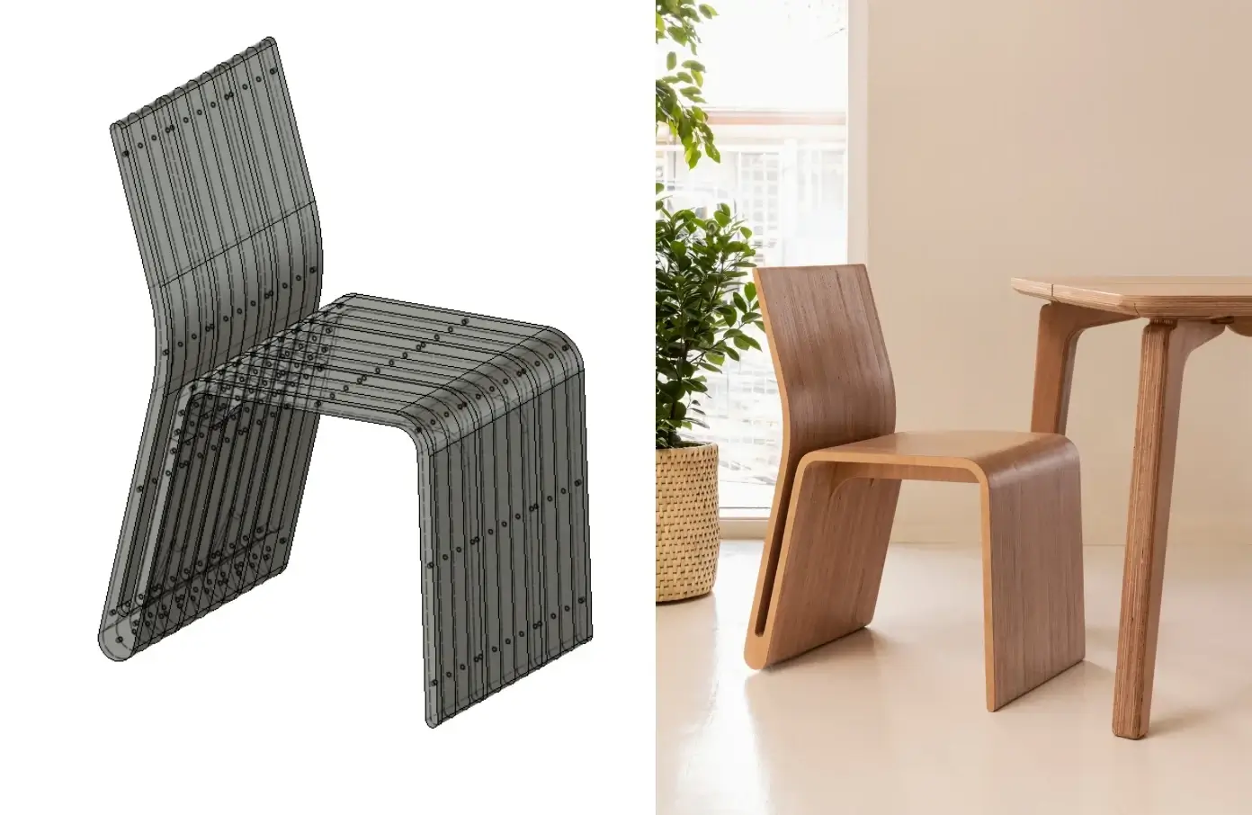 Swingback Chair